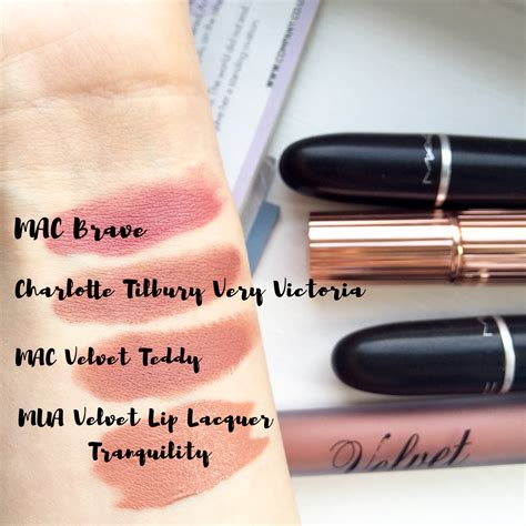 velvet teddy mac lipstick dupe